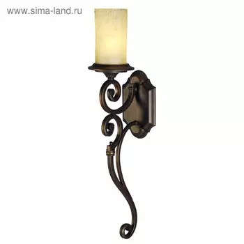 Бра "Айвенго" 1x60W Е27 коричневый 67x18x13см