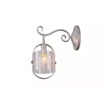 Бра «Алдан», 40Вт, E14, цвет белый, золото