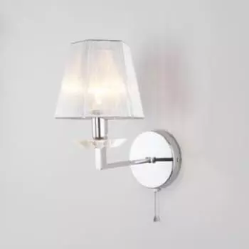 Бра Alegria, 1x40Вт E14, цвет хром