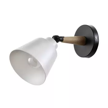 Бра Алеста Е27 40Вт белый 12х10х23 см