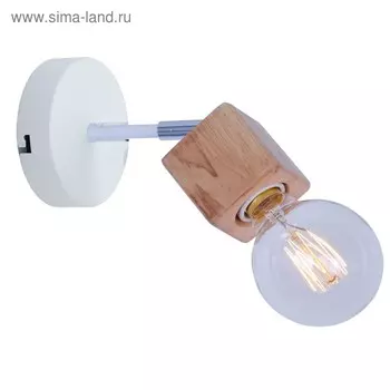 Бра Alisha 1x60Вт E14 цвет белый, хром