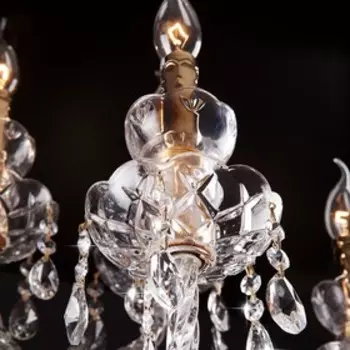 Бра Alletro 5x60Вт E14 золото