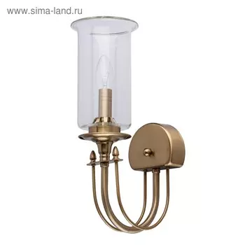 Бра «Аманда», 1x60W E14, латунь 40x14x23 см