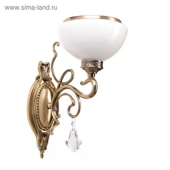 Бра «Аманда», 1x60W E27, медовая бронза 35x10x30 см