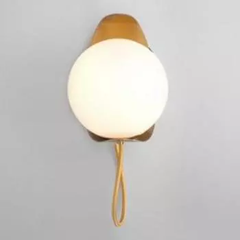 Бра Amato, 1x60Вт E14, цвет бронза, чёрный