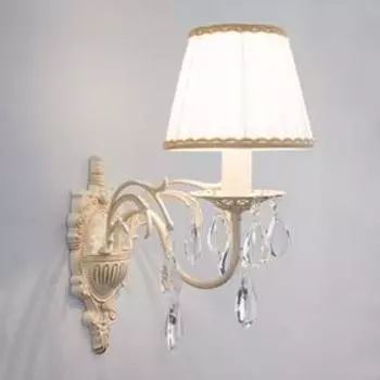 Бра Amelia, 1x40Вт E14, цвет белый