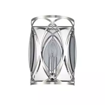 Бра Angela, 1x40Вт E14, цвет дымчатый