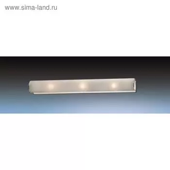 Бра "Анубис", 3х40Вт Е14, цвет хром