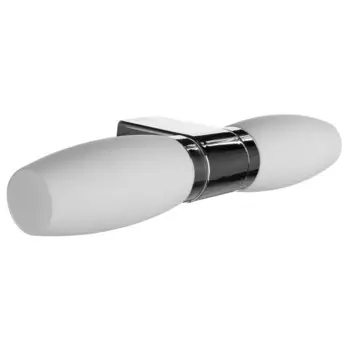 Бра Aqua 2x40W E14 хром 8x12x6 см