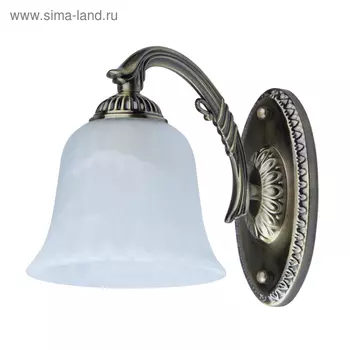 Бра «Ариадна», 1x60W E27, античная бронза 18x15x25 см