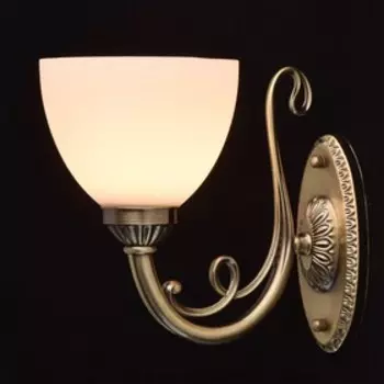 Бра "Ариадна" 1x60W E27 античная бронза 20x15x27см