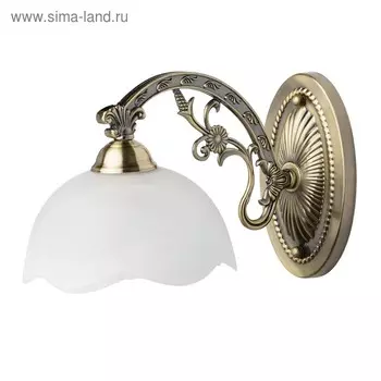 Бра «Ариадна», 1x60W E27, античная бронза 31x22x18 см