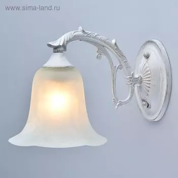 Бра "Ариадна", 60Вт E27, цвет белый, золото