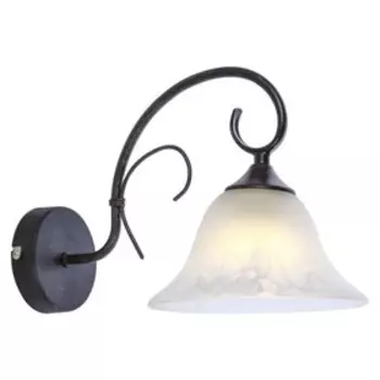 Бра ARIES 1x60Вт E27, чёрный 33 см