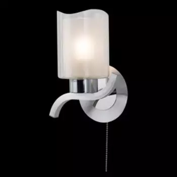 Бра «Ариста», 1x75Вт E27, хром 25x17x14 см