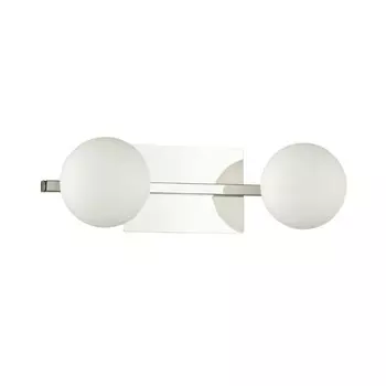 Бра Astrid, 2x40Вт G9, цвет хром, IP44