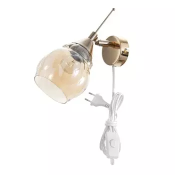 Бра "Авета" Е27 40Вт золото 21х12х18см