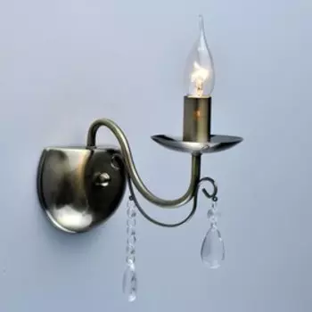 Бра "Аврора", 60Вт E14, цвет латунь