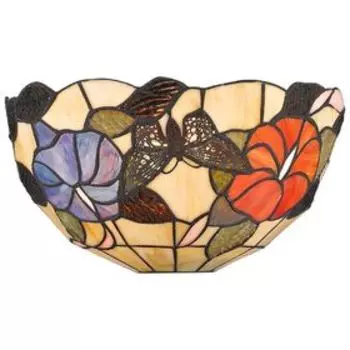 Бра "Бабочки в цветах", 40Вт Е14, разноцветный