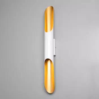 Бра "Бамбу" Е27 40Вт белый золото 6х6х60см