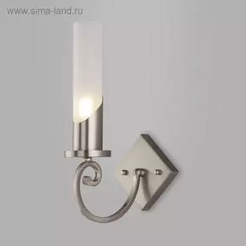 Бра Banci, 1x60Вт E14, цвет никель