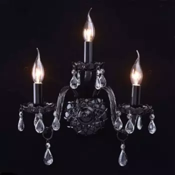 Бра "Барселона" 3x60W E14 чёрный 35x38x22см