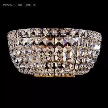 Бра Basfor, 2x60Вт E14, цвет золото