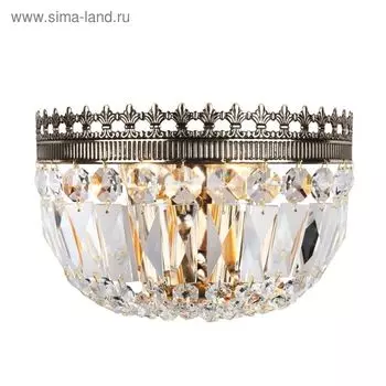 Бра «Беата», E27, 2x40W золотой 25x14x13 см