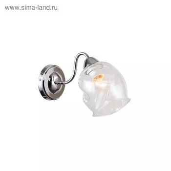 Бра Bento, 1x40Вт E27, цвет хром