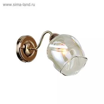 Бра Bento, 1x40Вт E27, цвет золото