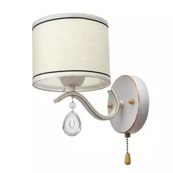 Бра "Берта" 1х40Вт E14 белый 20х15х24 см.