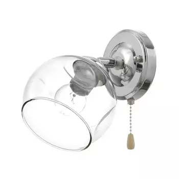 Бра "Берта" 1хЕ27 40Вт хром 21х13х23 см