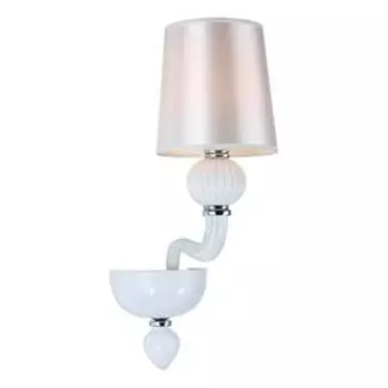 Бра "Bilancia" 1x40W E14 белый 16x33x46 см