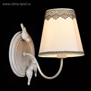 Бра Maytoni ARM023-01-S, 1хE14, 40Вт, 28х16х26 см, цвет серый