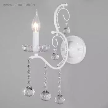 Бра Brezza, 1x60Вт E14, цвет белый