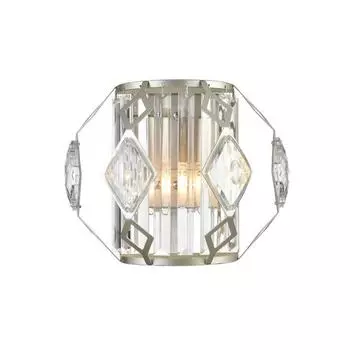 Бра Buzzati, 2x40Вт E14, цвет шампань, белый