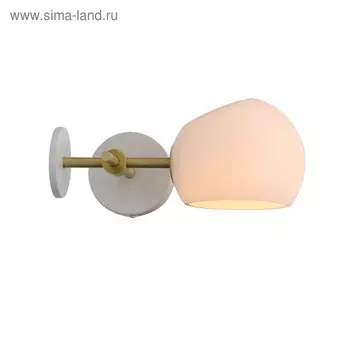 Бра St Luce. SL434.501.01. Calmare. 1х40 Вт, E14, 32,2х15 см, цвет белый