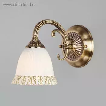 Бра Campina, 1x60Вт E27, цвет бронза