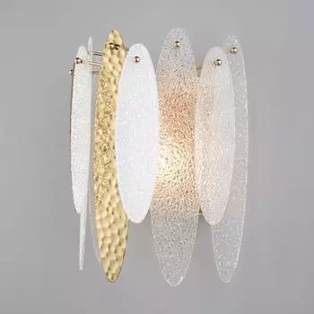 Бра Canaria, 1x60Вт E14, цвет золото