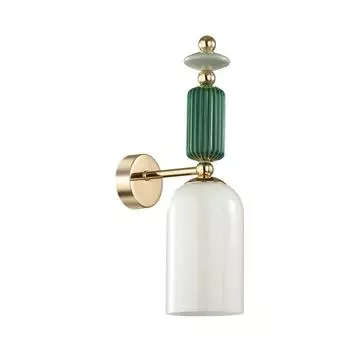 Бра Candy, 1x40Вт E14, цвет золото, IP20