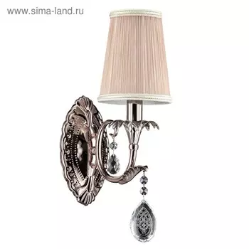 Бра CAPPA 1x40Вт E14, хром 22x13x42 см