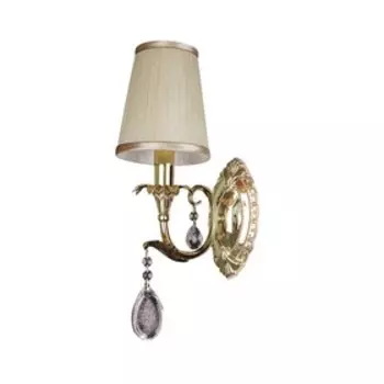 Бра CAPPA 1x40Вт E14 золото 22x13x42см