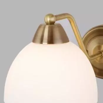 Бра Carissa, 1x40Вт E27, цвет античная бронза