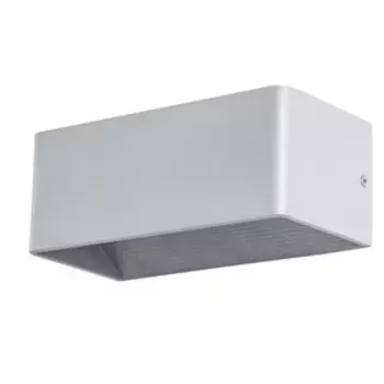 Бра CASSETTA, 10Вт LED, 3000К, 600лм, цвет серый