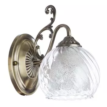 Бра Charlotte, 1x60Вт E27, бронза