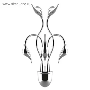 Бра Cigno 5х20Вт G4 хром 23x45x70см