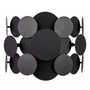 Бра Circo, 2x40Вт E14, цвет чёрный