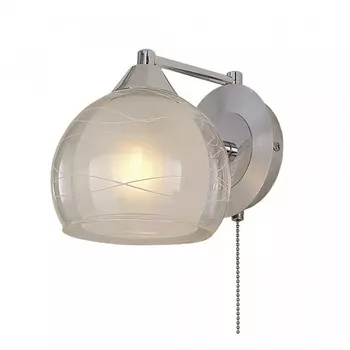 Бра Citilux «Буги» CL157312, 15х16 см, 1х75Вт, E27, цвет серый