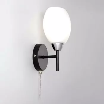 Бра Citilux «Флорида» CL148315, 15х23,5 см, 1х60Вт, E14, цвет черный