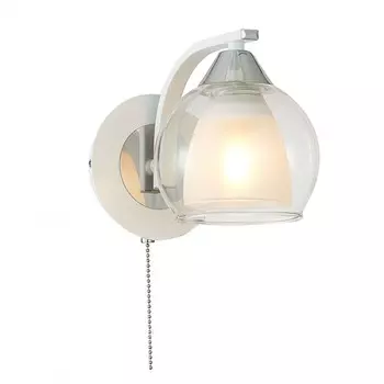 Бра Citilux «Кристи» CL152310, 12х20 см, 1х75Вт, E27, цвет белый